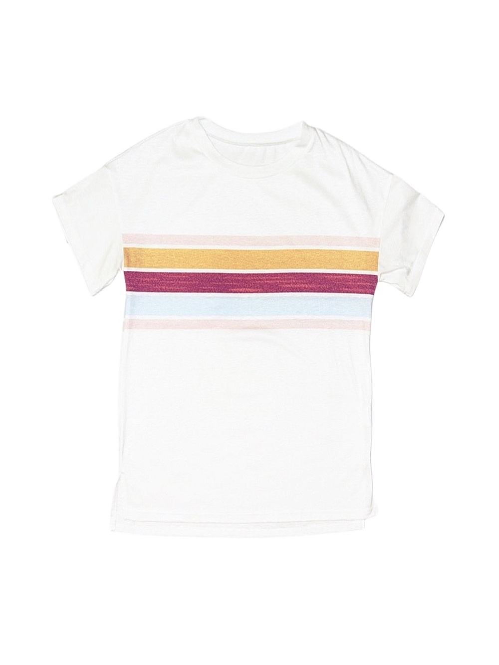 WOMEN'S White Short Sleeve Top Small